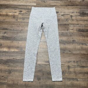 Albion Light Gray High Rise Waist Leggings